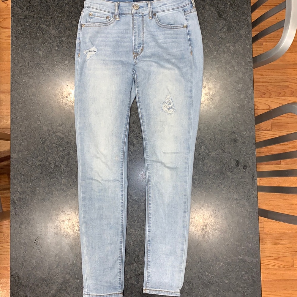 Aeropostale high-waisted jegging jeans, size 2.